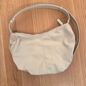 Nothing Written Crescent Shoulder Bag Ivory